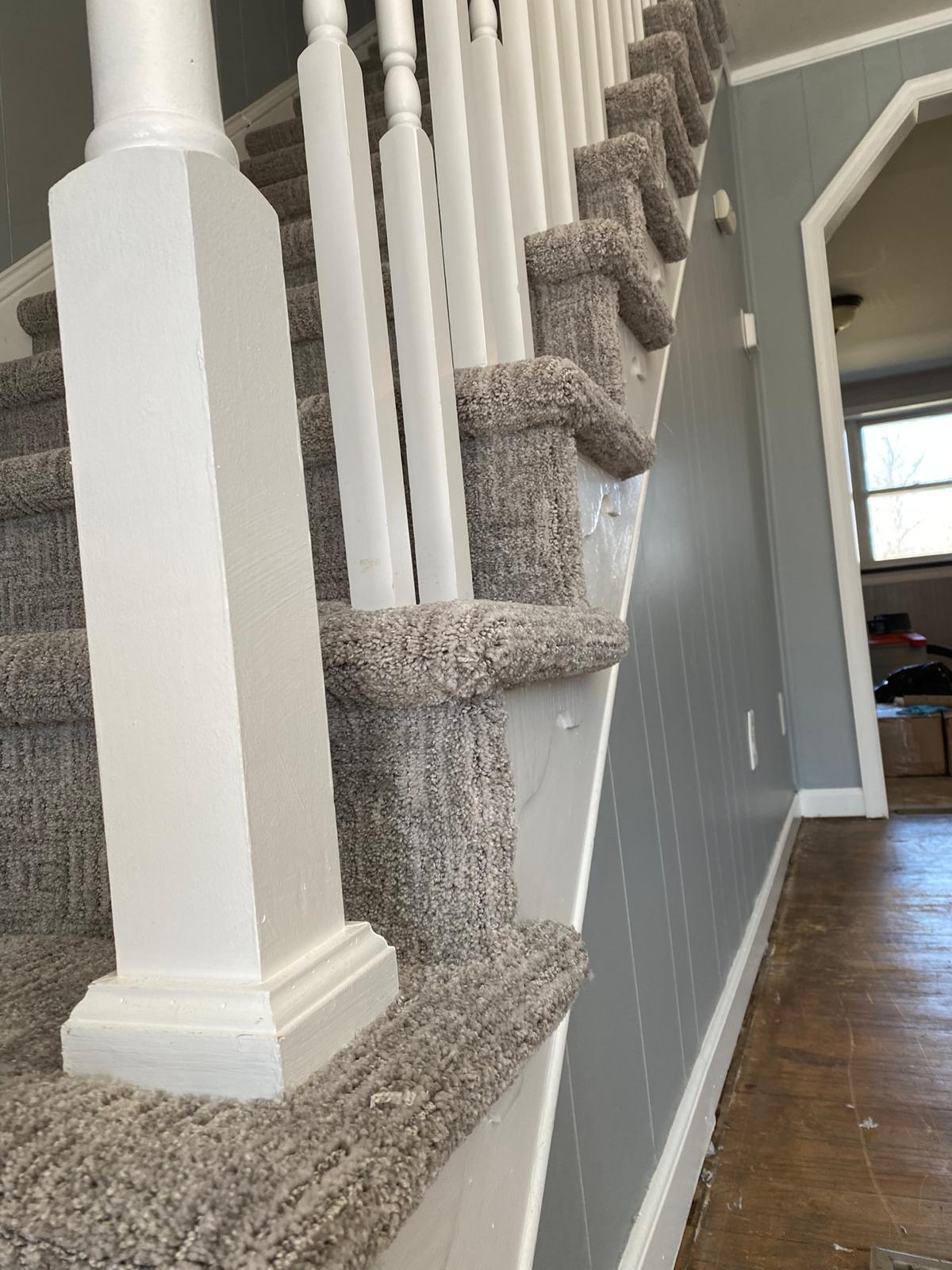 Wrapped Stair Treads — Carpet Installation in Bristol, PA
