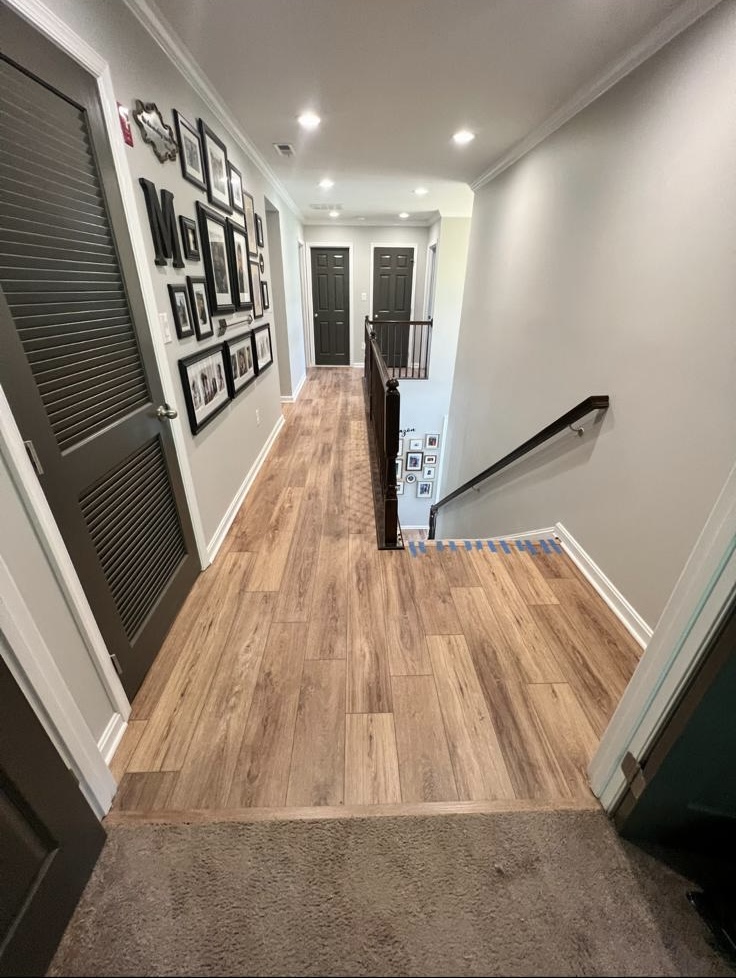 Second-Floor Hallway LVP — Vinyl & Laminate in Levittown, PA