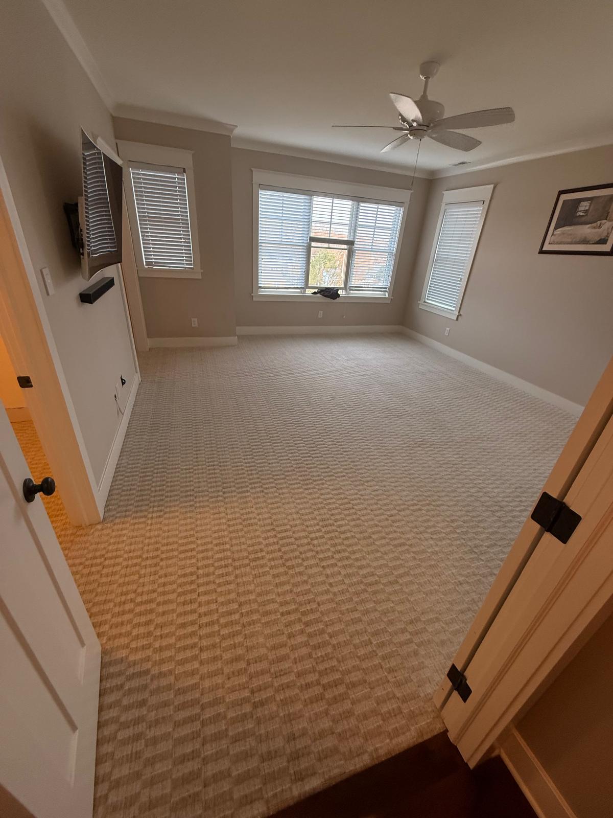 Master Bedroom Carpet — Carpet Installation in Croydon, PA