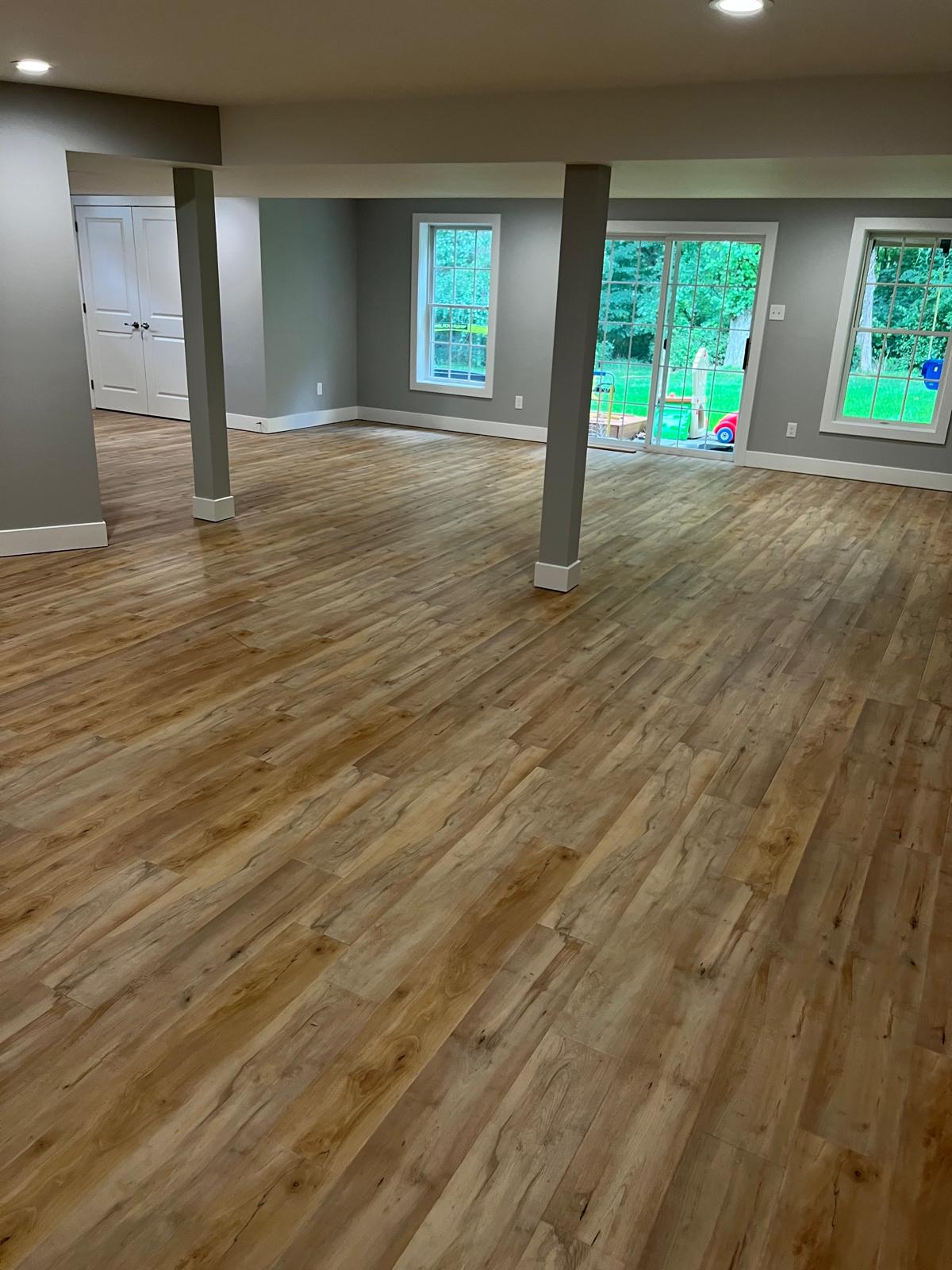 Finished Basement Plank Floor — Hardwood Flooring in Langhorne, PA