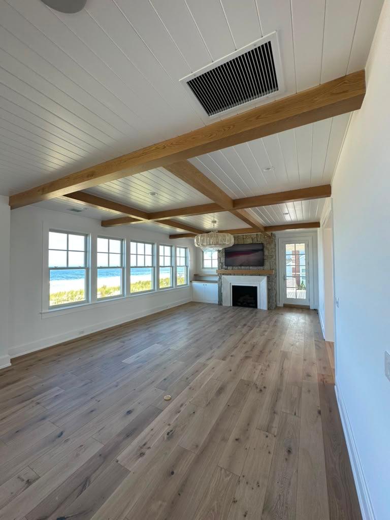 Beach House Wide Plank — Sanding & Refinishing in Bucks County, PA