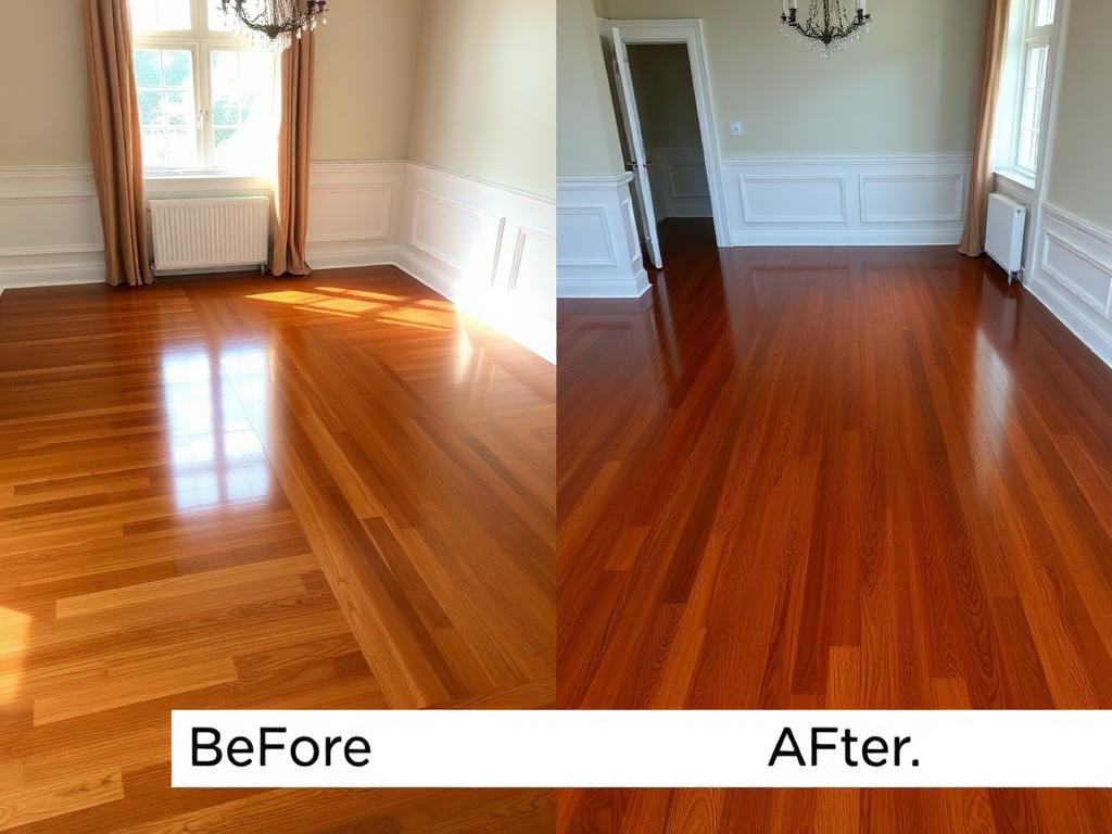 Colonial Living Room Refinish — Sanding & Refinishing in Bristol, PA